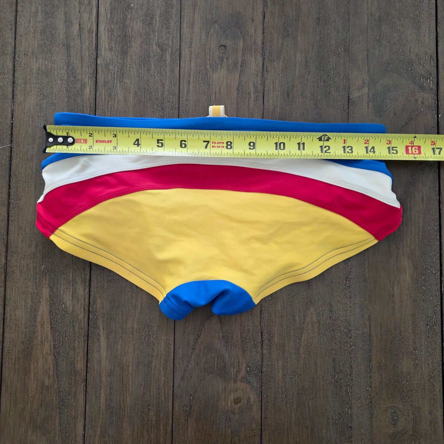 Andrew Christian 2011 Vintage 7120 Swim Bikini Brief Blue Small