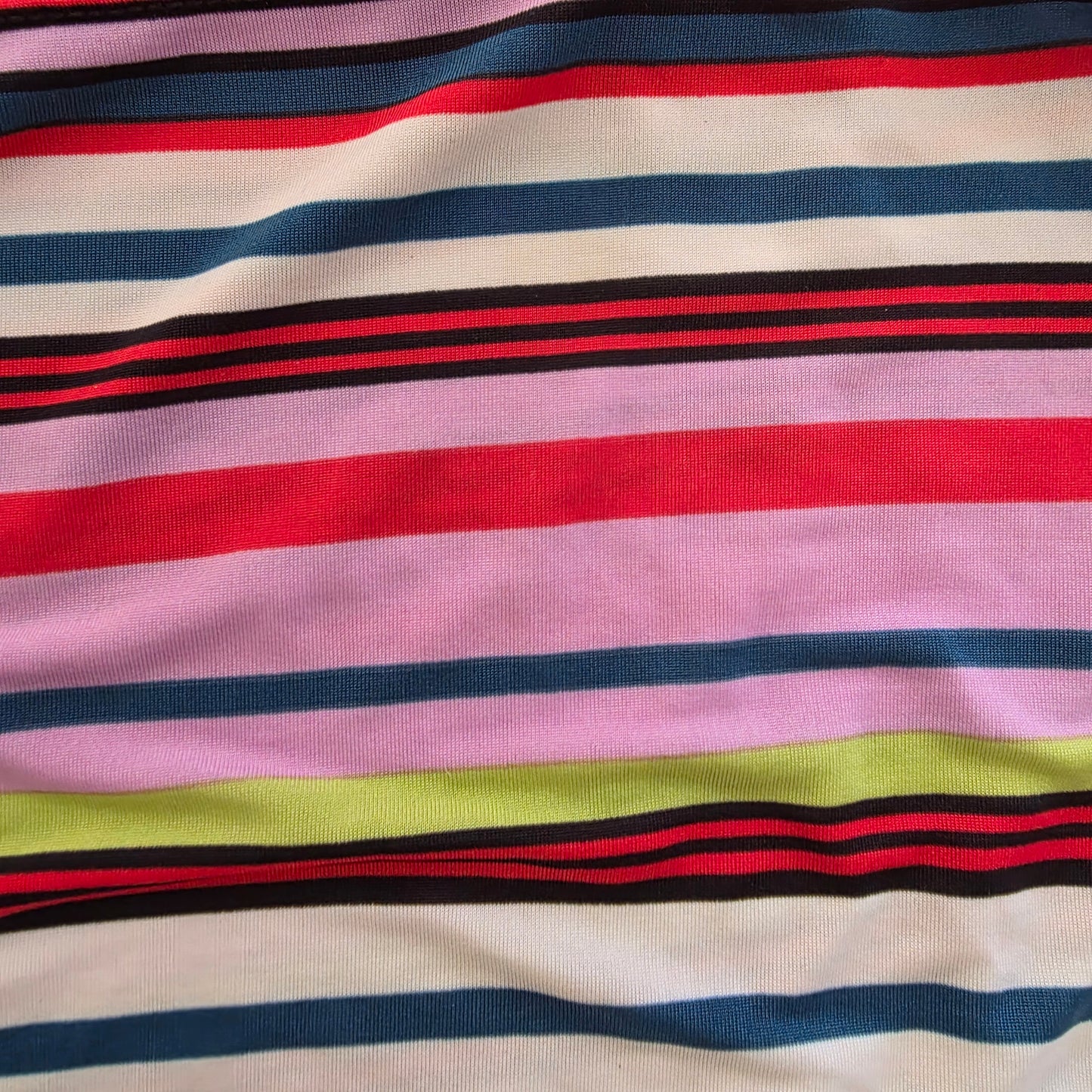 N2N Bodywear Vintage Swim Trunks Pinl Stripes XL