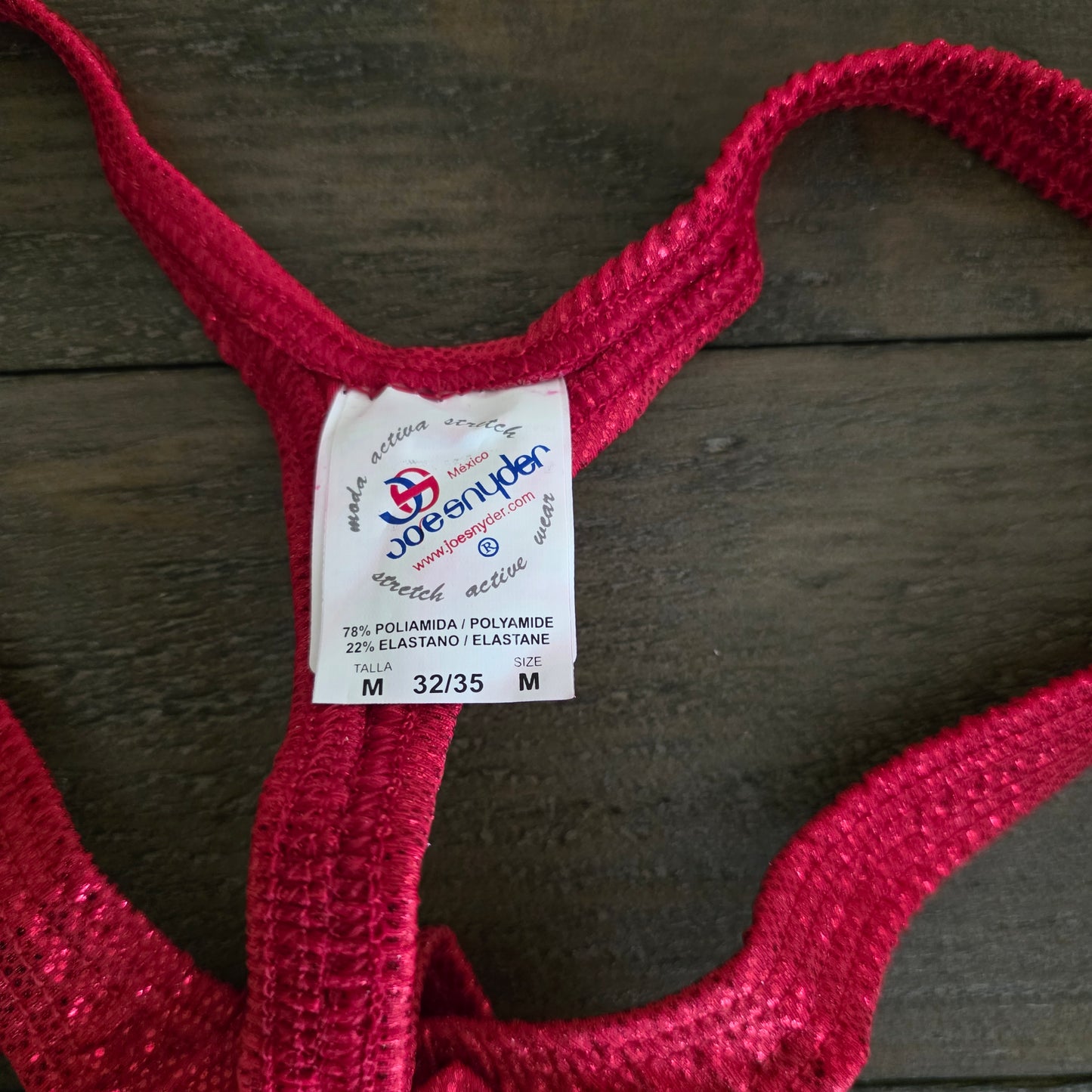 Joe Snyder Dazzle Tanga Thong