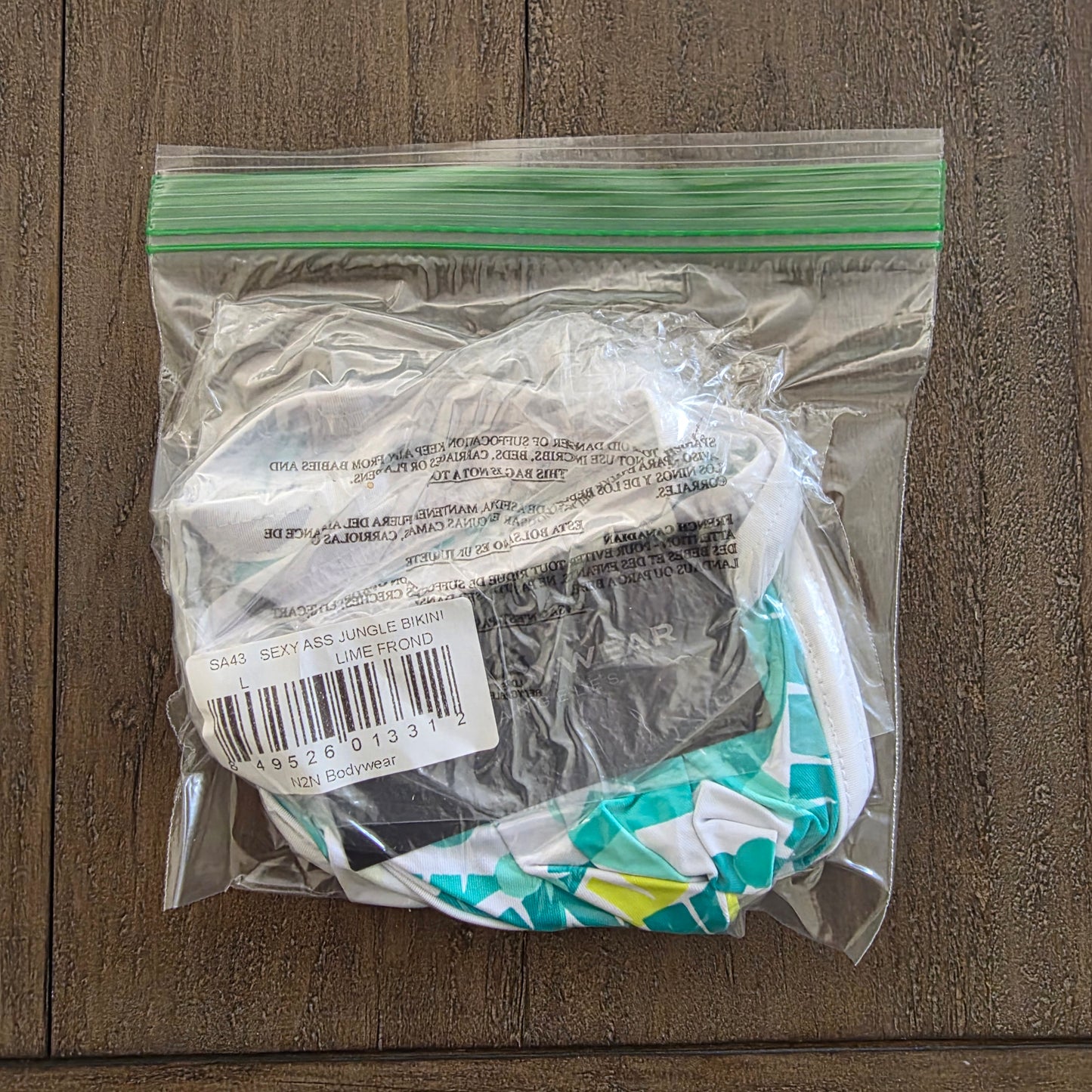 N2N Bodywear SA43 Sexy Ass Jungle Bikini