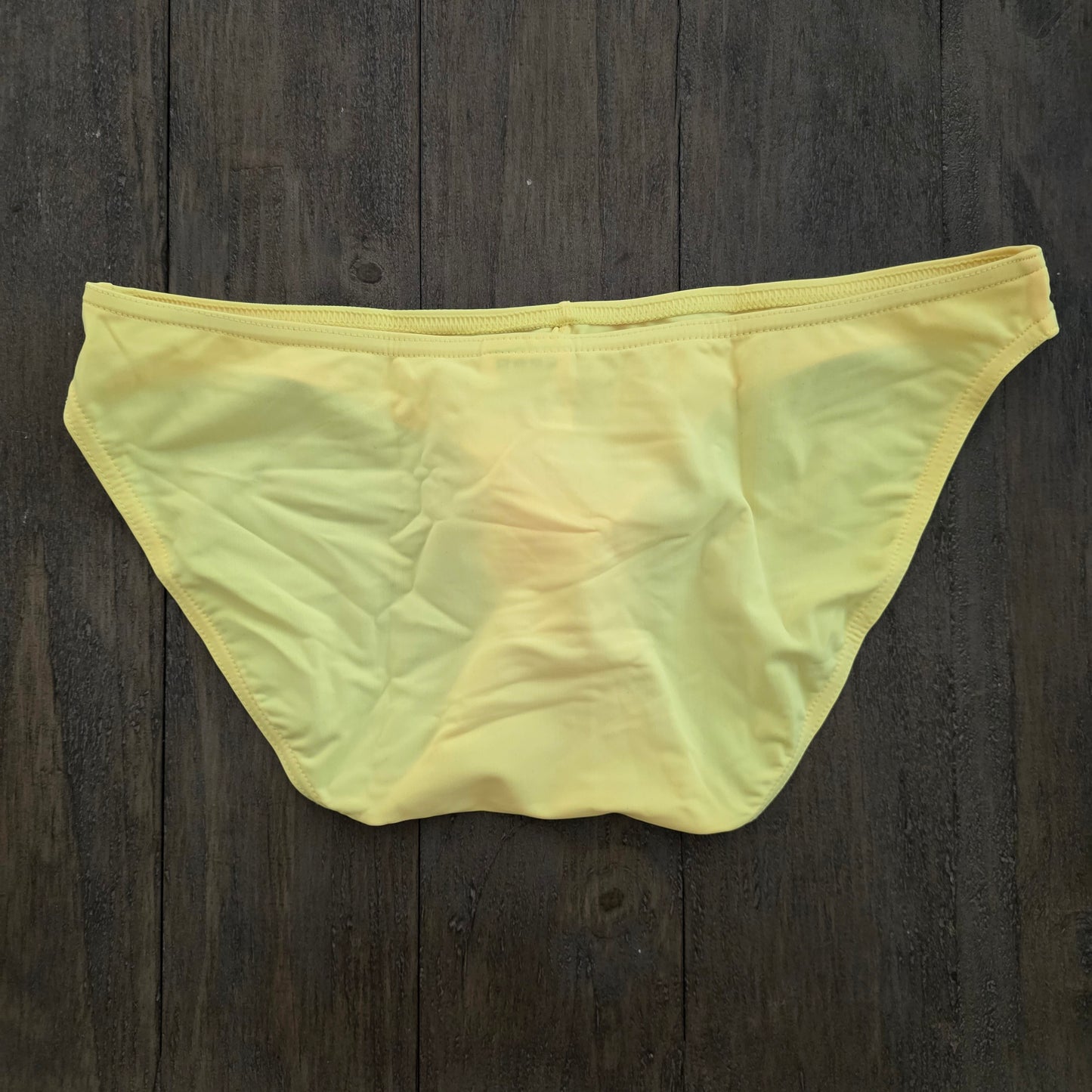CheapUndies Swim Bikini Brief Yellow Medium