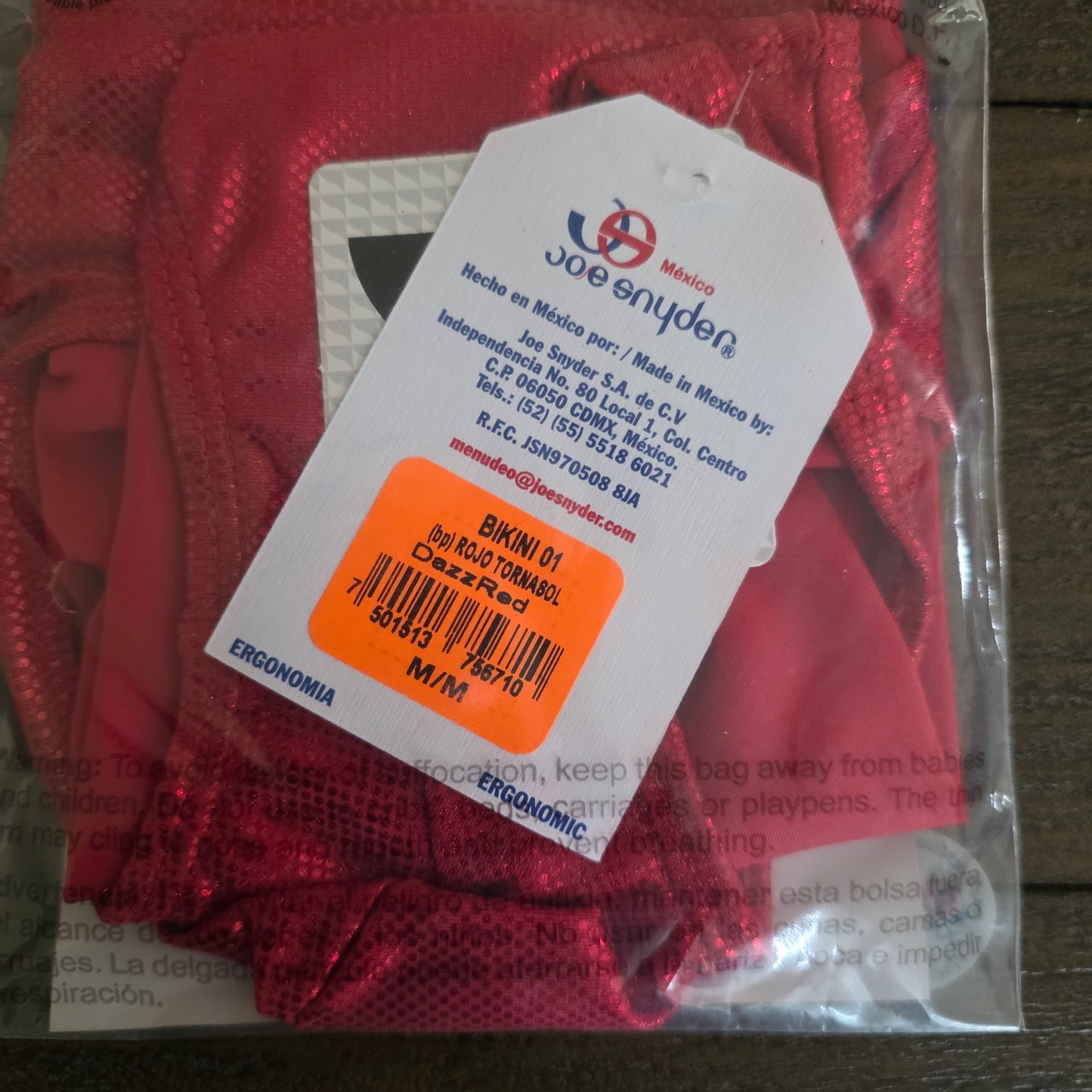 Joe Snyder Dazzle Bikini Brief