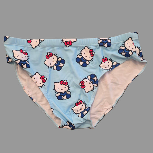 Hello Kitty Print Cute Men's Swim Brief