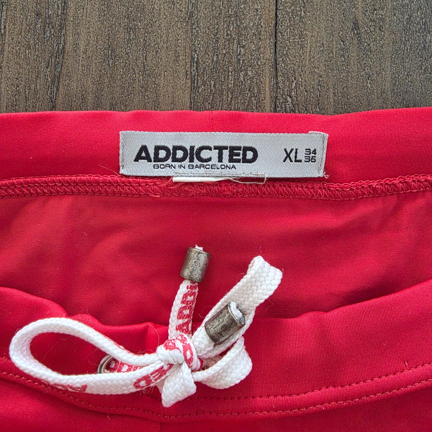 Addicted Swim Bikin Briefs Red XL