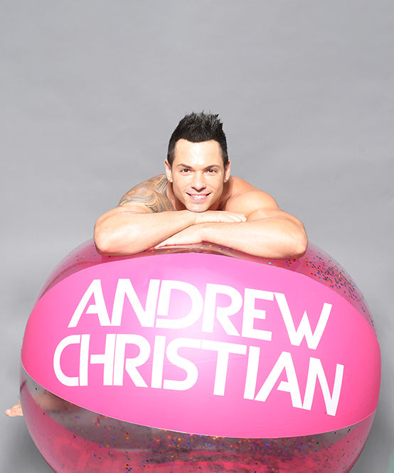 Andrew Christian 60" Glitter Beach Ball