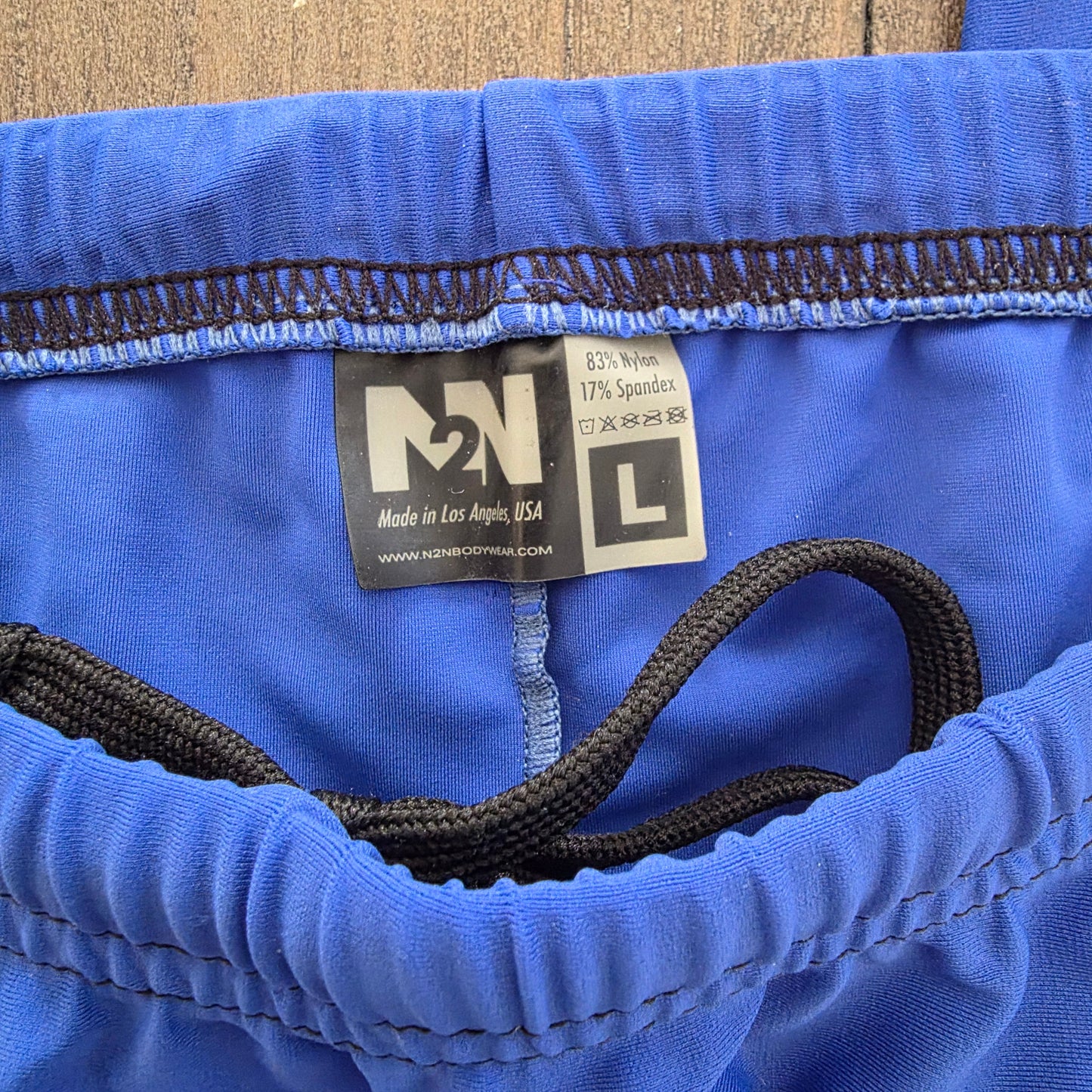 N2N Bodywear Vintage Athletic Compression Pants Large