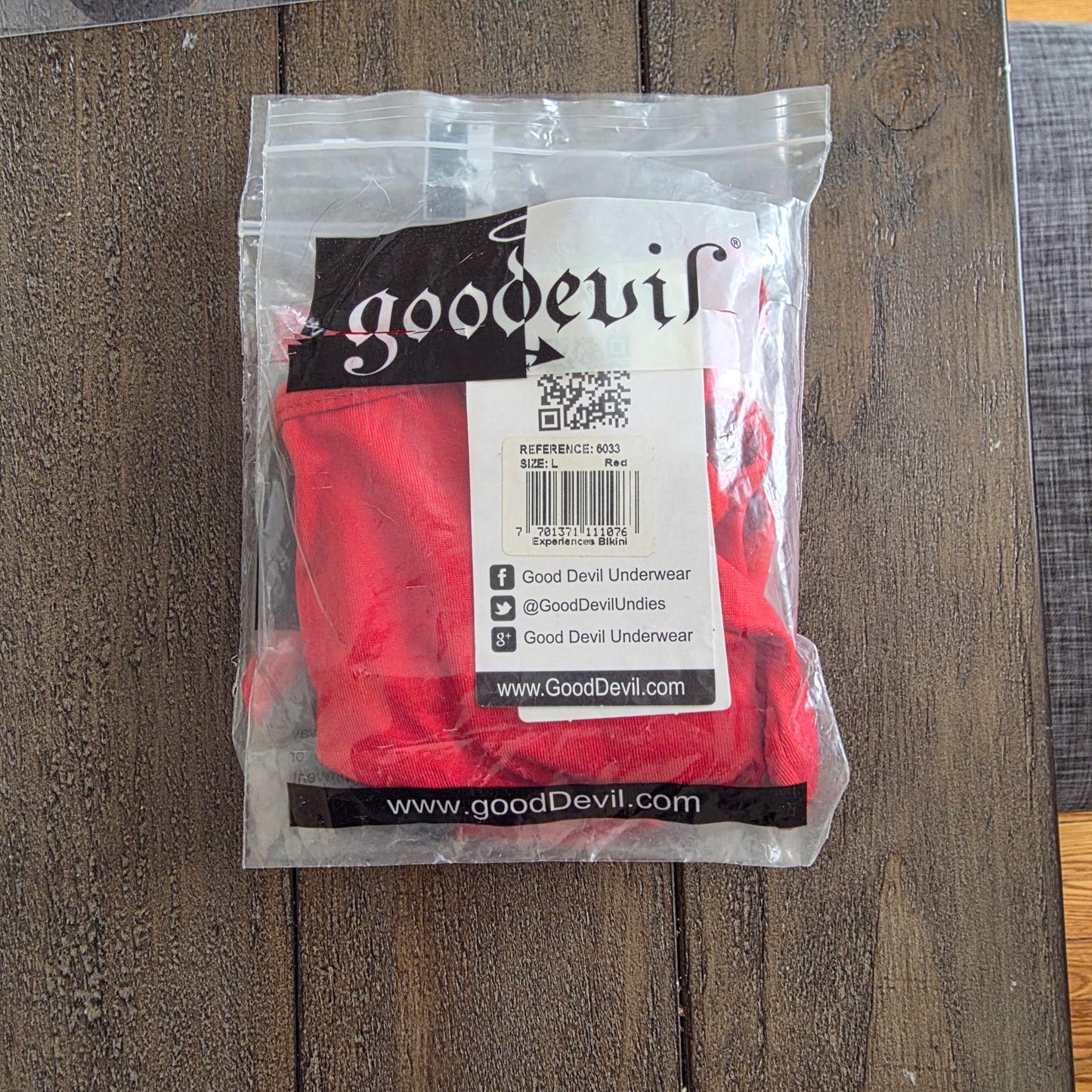 Good Devil 6033 Experiences Bikini Red Large