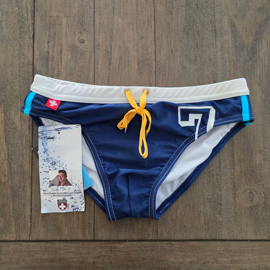 Andrew Christian Vintage 2009 7144 Varsity Bikini Swim Medium