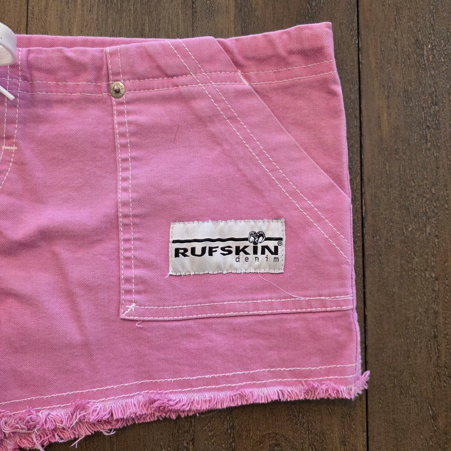 Rufskin Vintage Booty Beach Shorts Lilac Pink