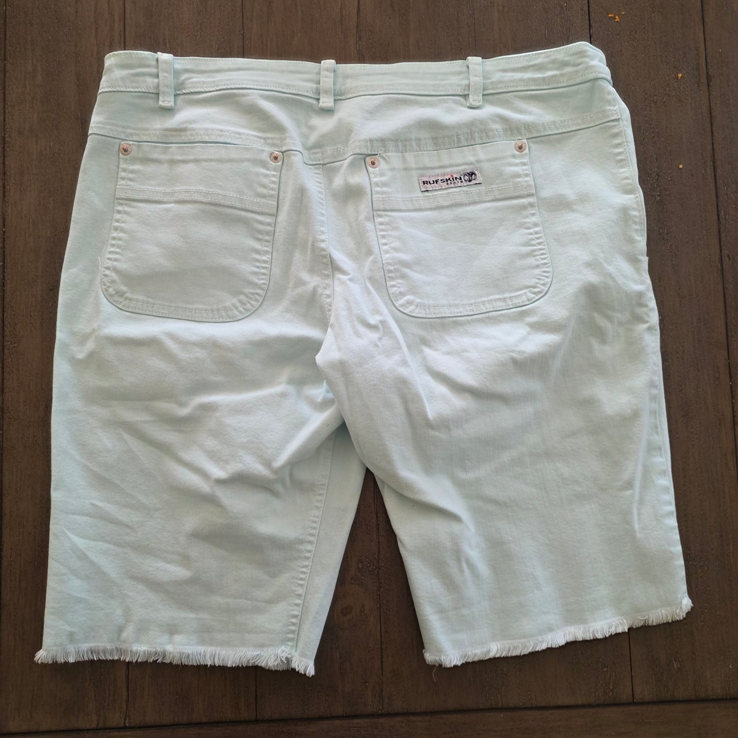 Rufskin Vintage 34" Bermuda Shorts Cutoff