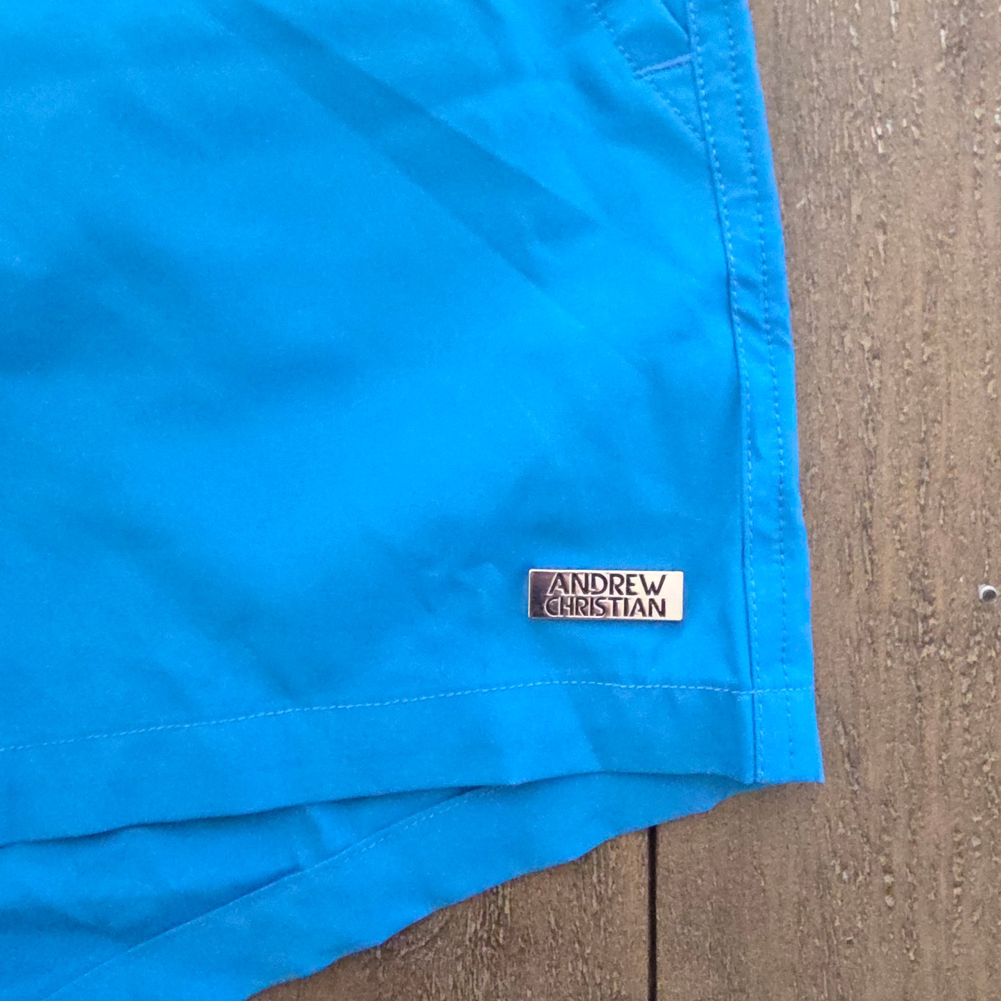 Andrew Christian 70134 Newport Swim Short Blue Medium