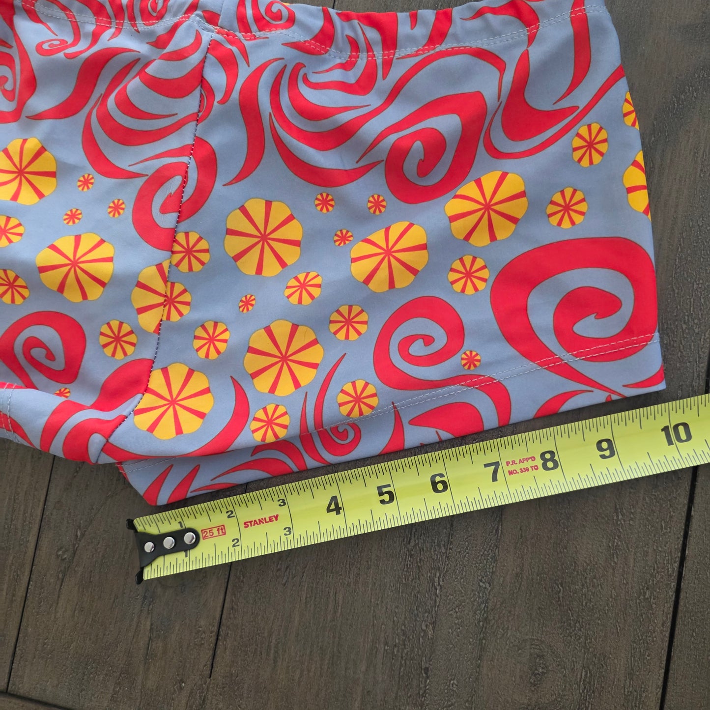 Pistol Pete Vintage Retro Swim Brief Trunks with Pouch Medium