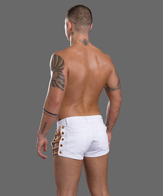 Andrew Christian F.A.G. Capsule Chain Shorts (2" Inseam)