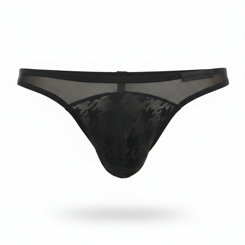 Modus Vivendi 06314 Pied De Poule Mix Low Cut Brief Underwear