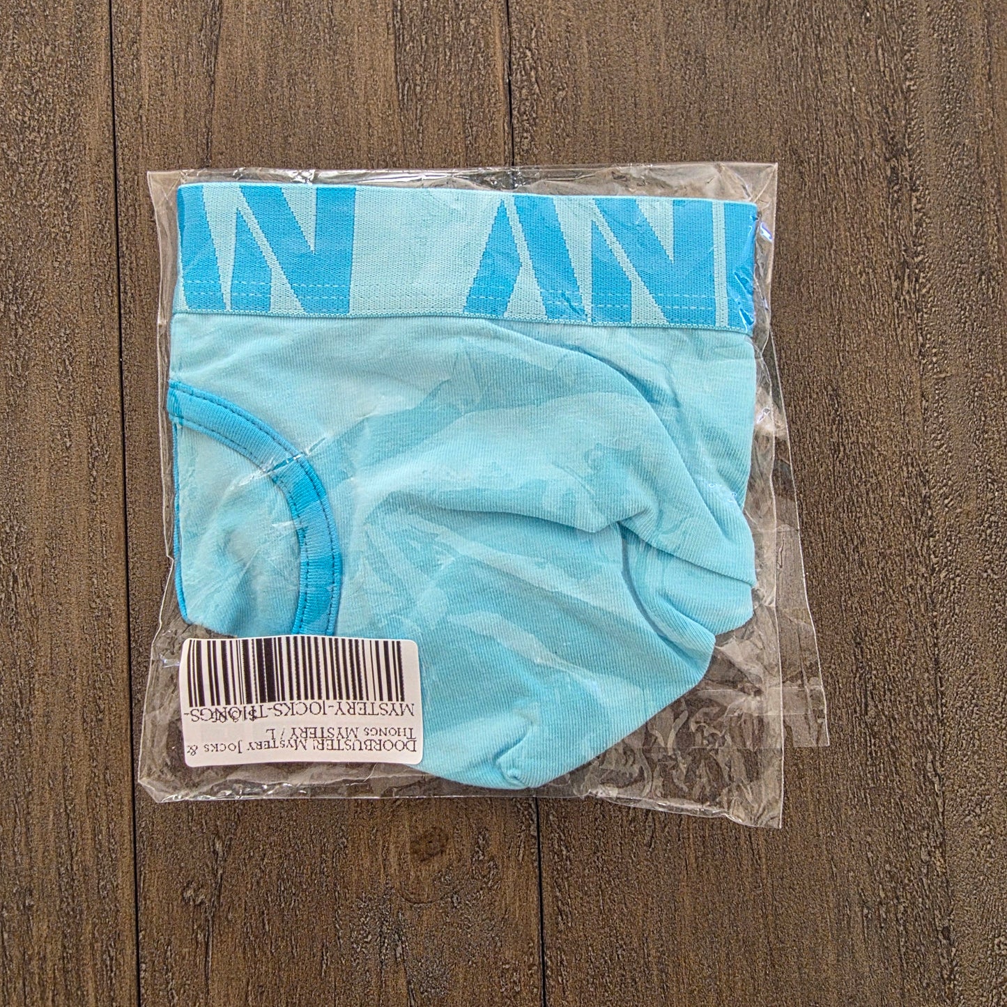 Andrew Christian 93243 Fly Y-Back Thong Blue Large