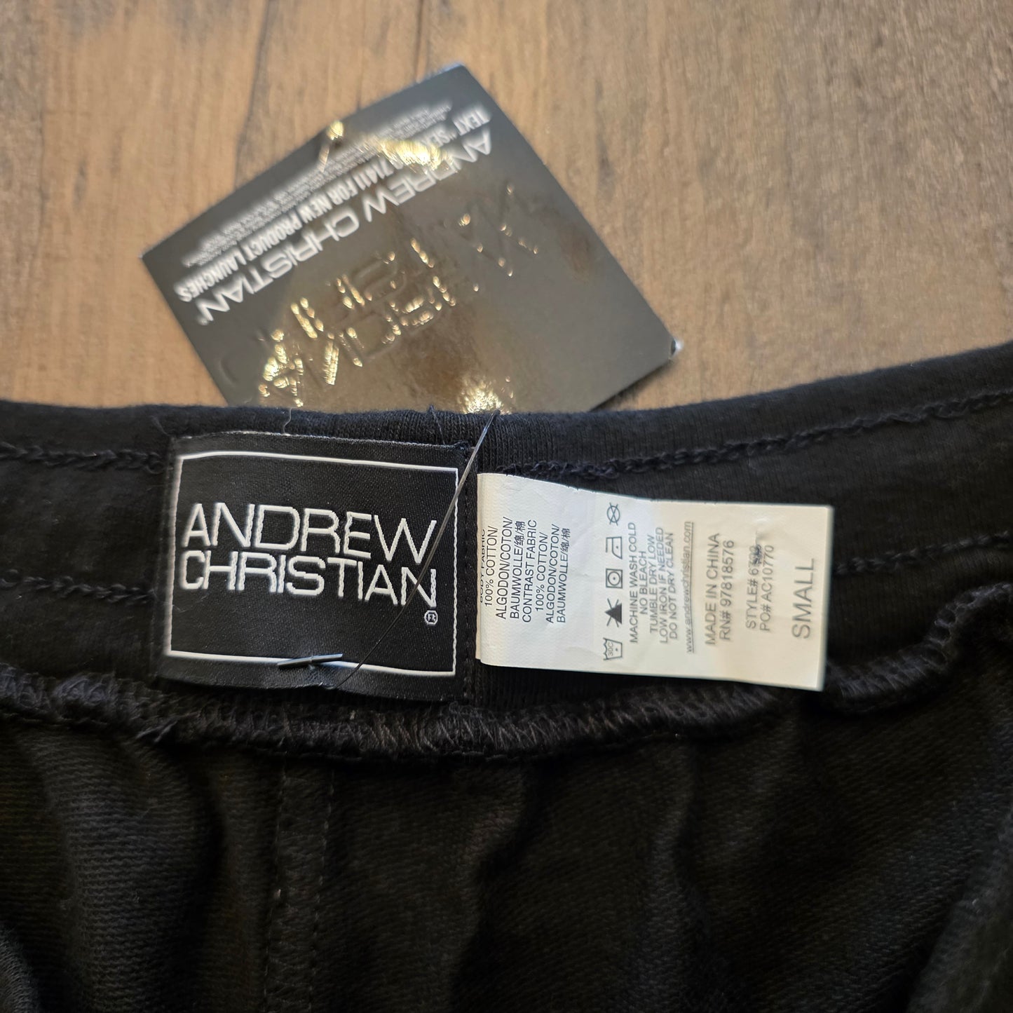 Andrew Christian 2014 Vintage Stoli Vodka GayCities Competition Shorts