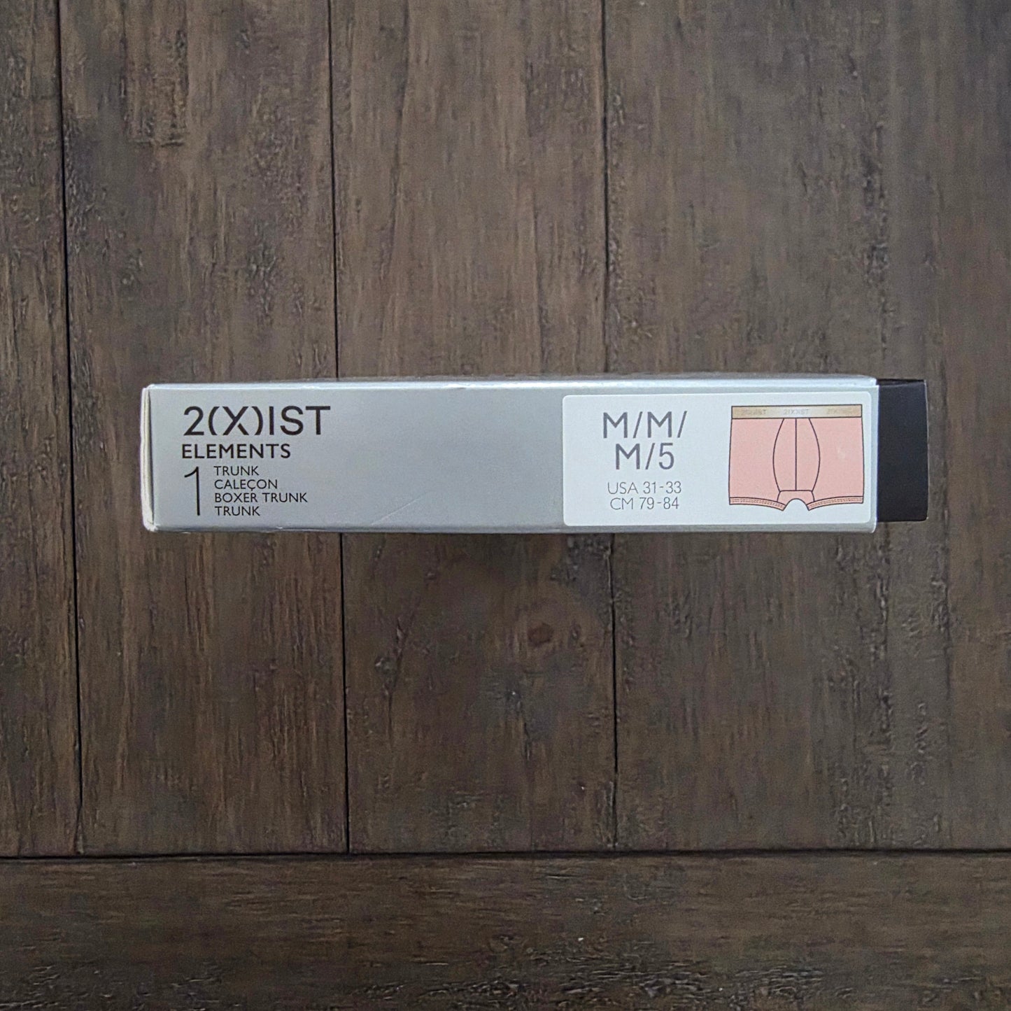 2xist Elements Rose-Gold Silver-Infused Trunk Medium 2(X)IST