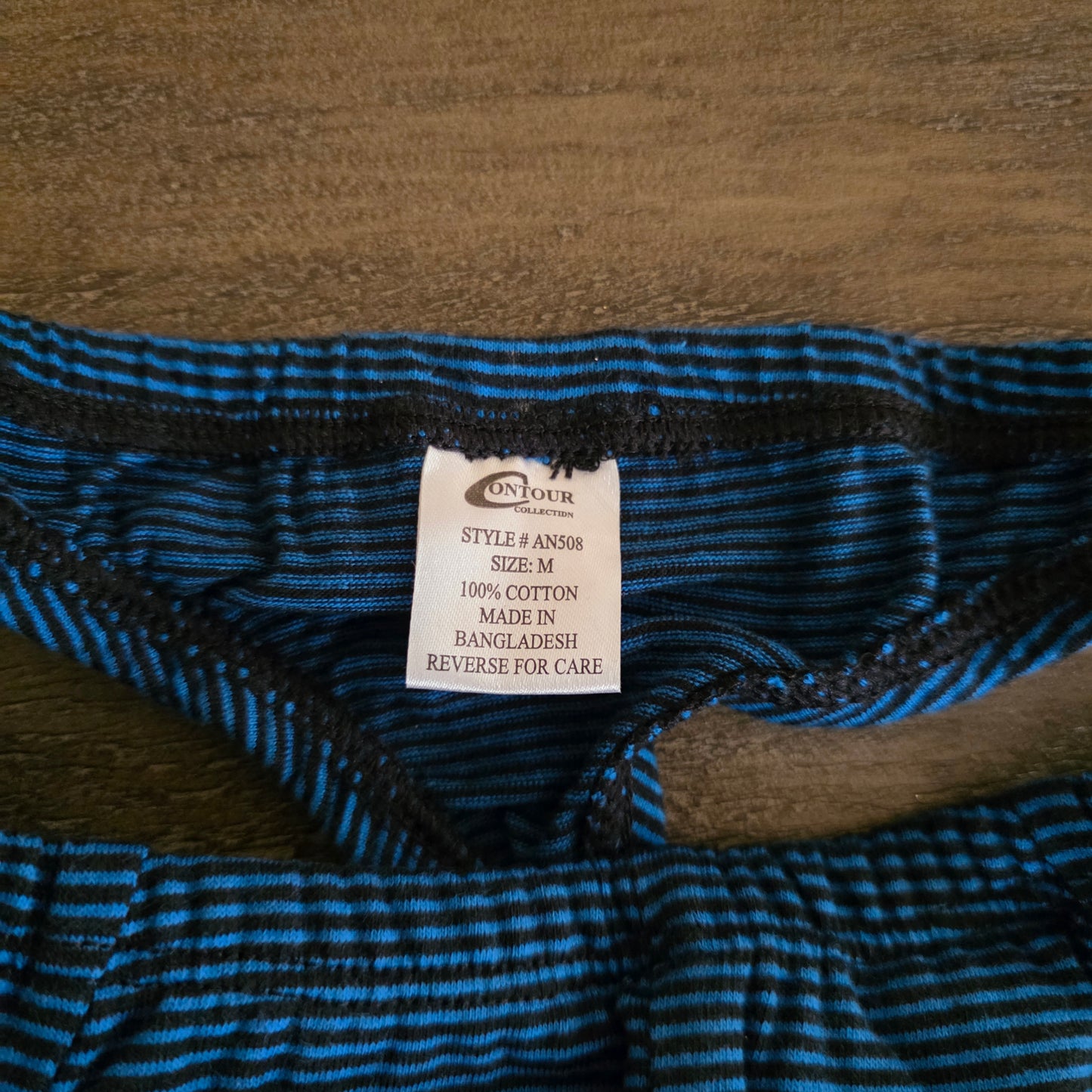 Undergear Contour Stripped Thong AN508