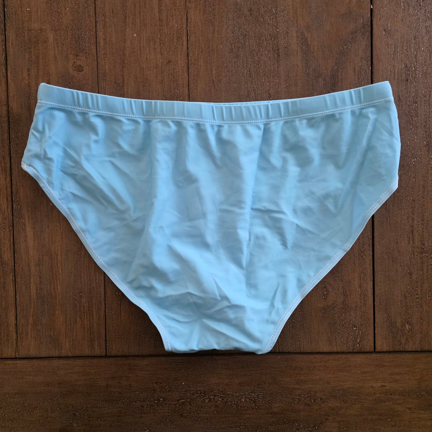 Men's Swim Bikini Briefs Cute Light Blue XL