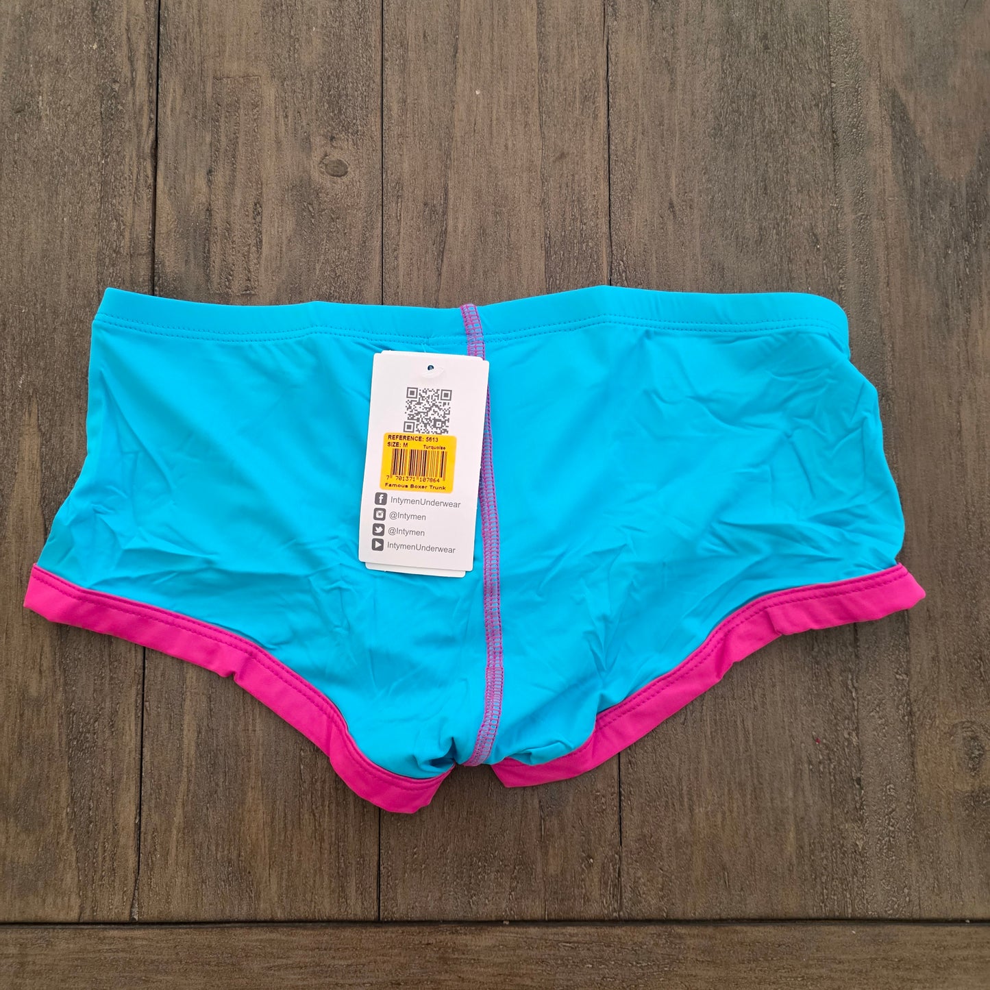 Intymen 5613 Famous Boxer Trunk Medium Blue