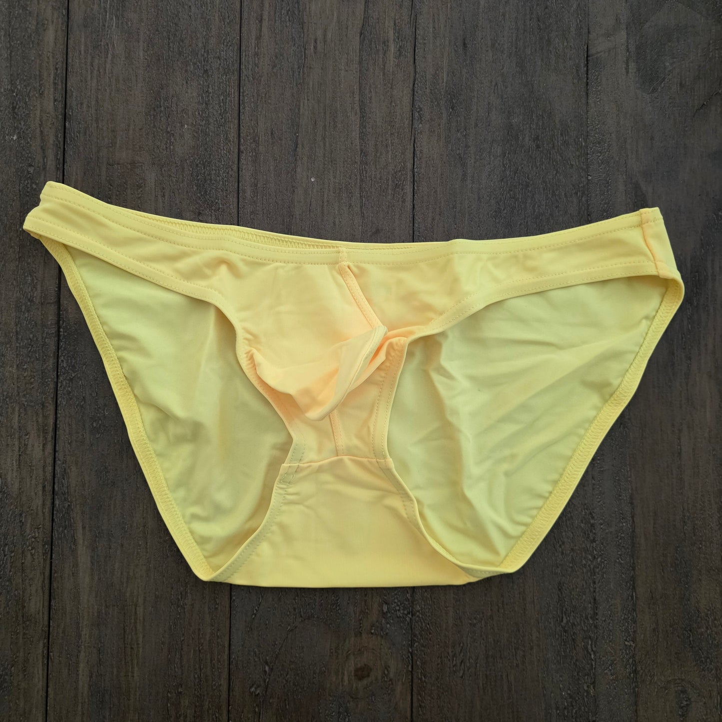 CheapUndies Swim Bikini Brief Yellow Medium