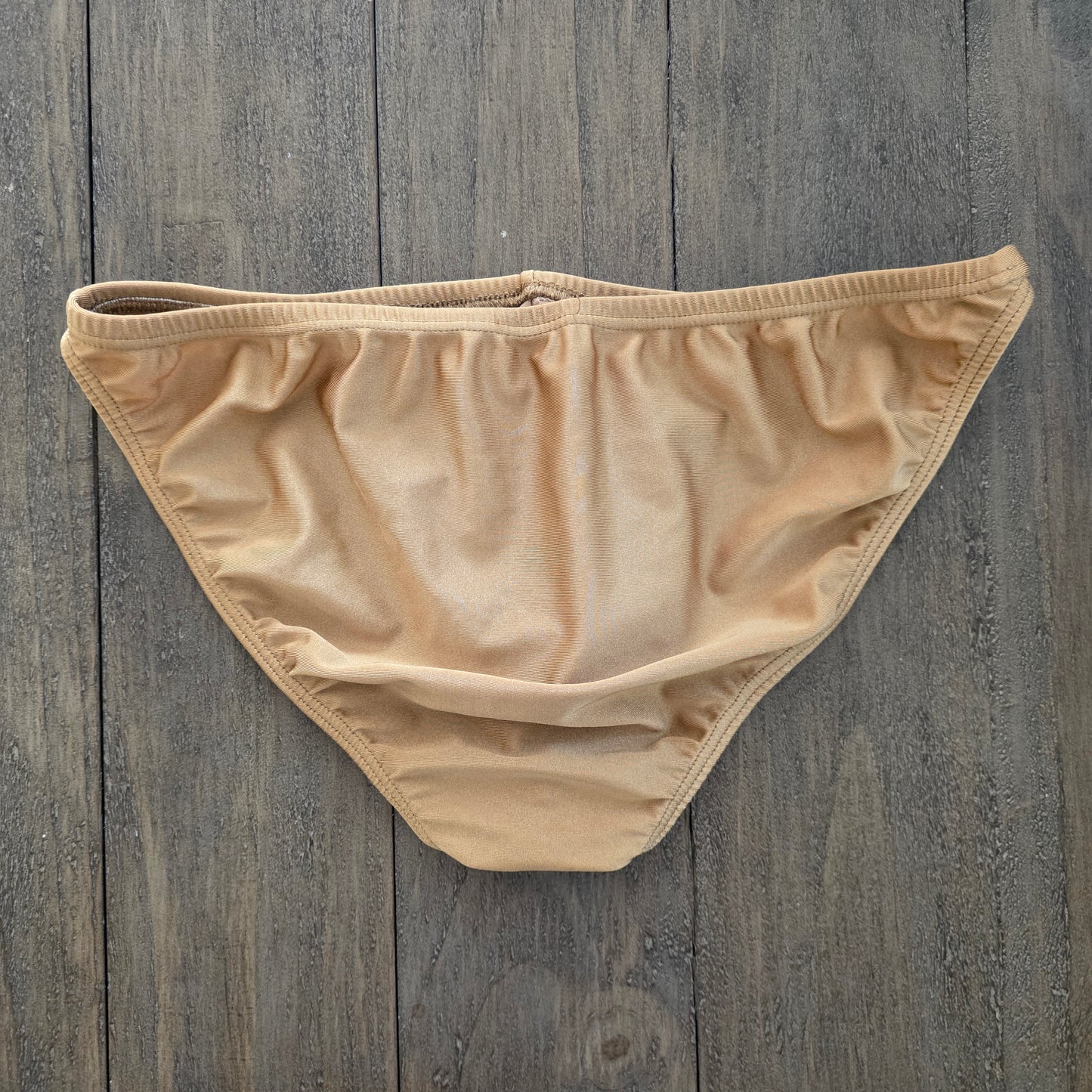 Modus Vivendi Bodybuilder Low Cut Swim Brief Gold Large