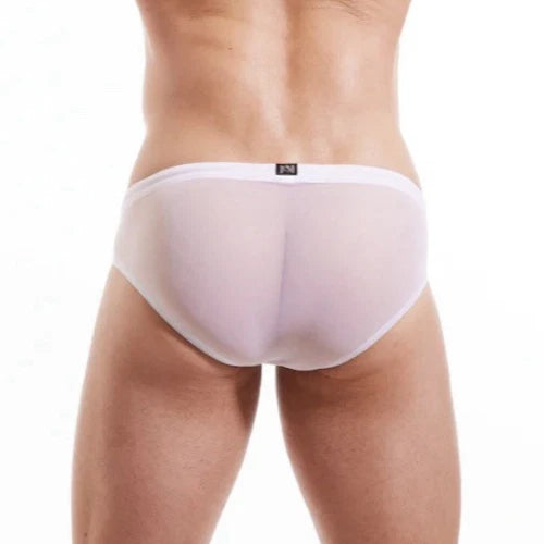 N2N Bodywear PX60 Pride X Sports Mesh Swim Bikini Briefs White Large